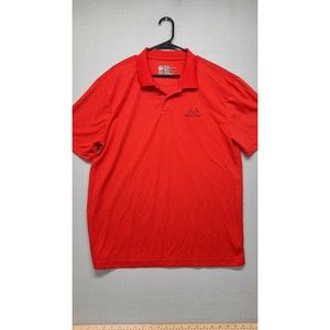 Realtree Polo Shirt Mens XL Red Short Sleeve Regular Athletic Sports Performance